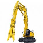 Excavators with Demolition Attachments