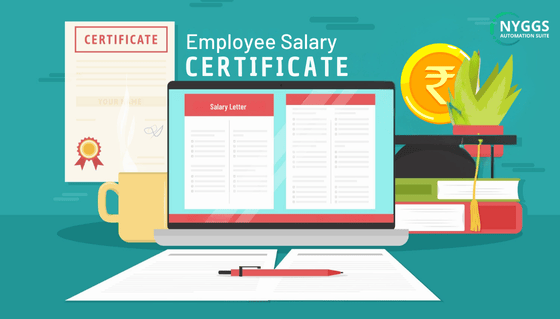 Salary Certificate Format