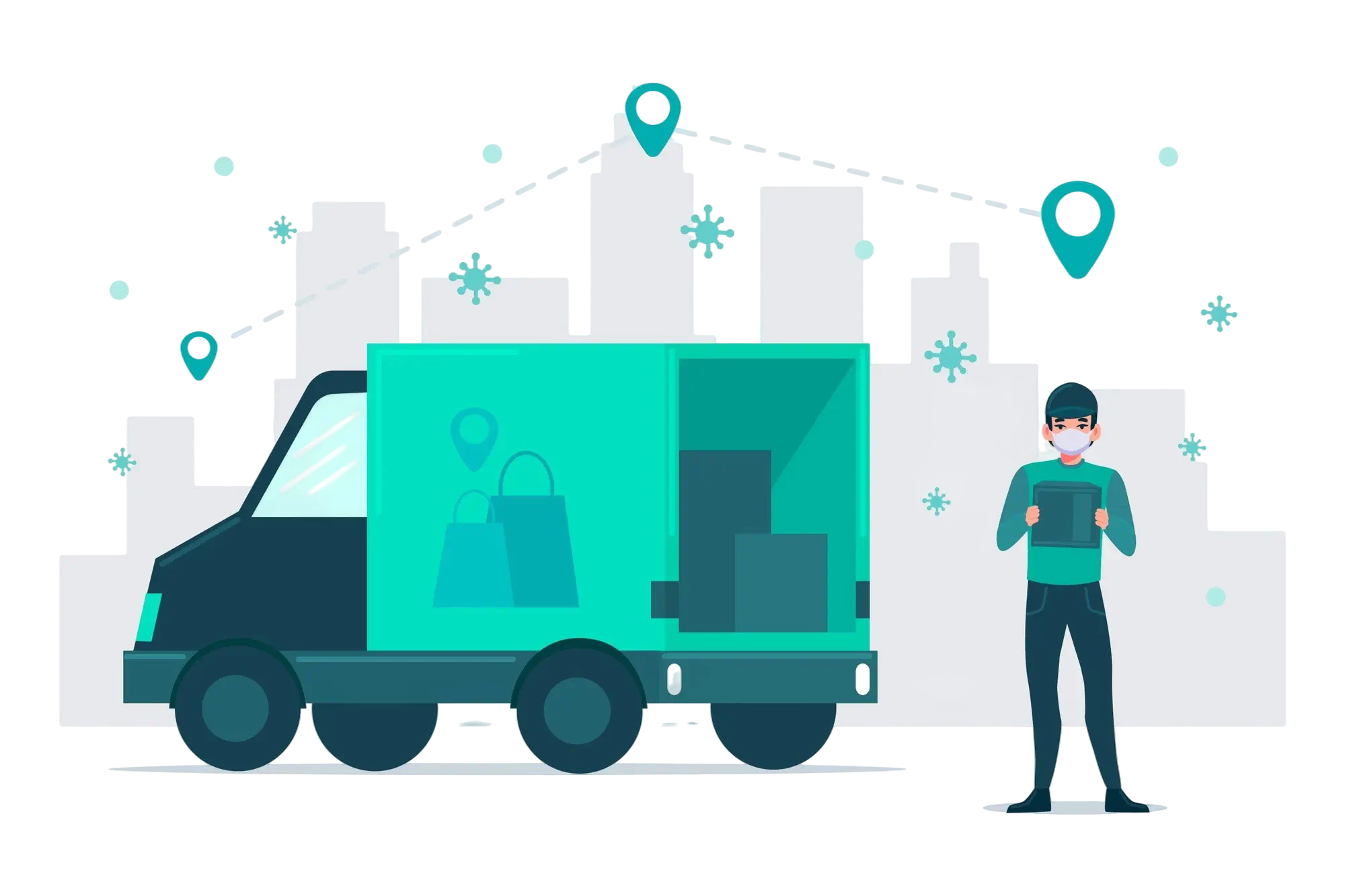 delivery and transportation