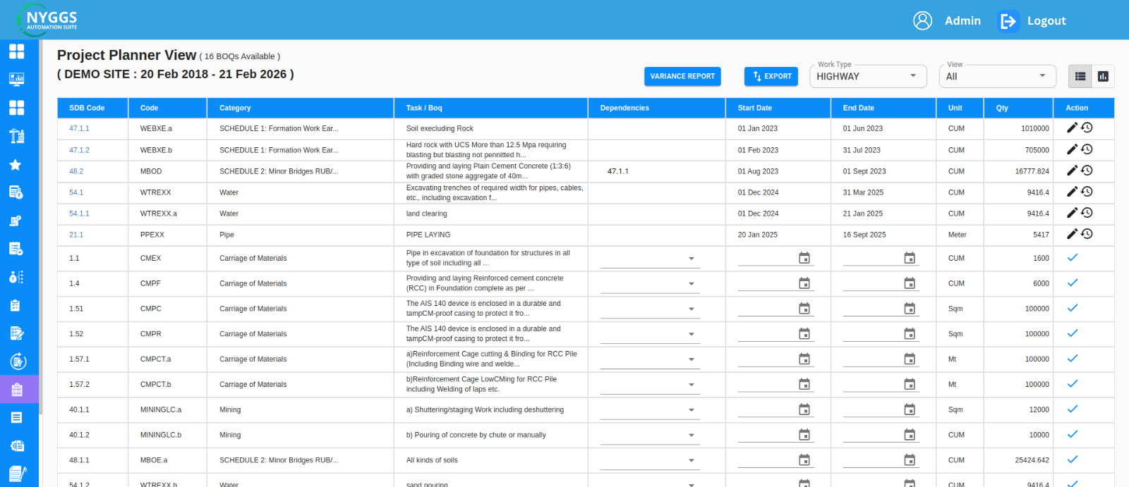 construction project planning software