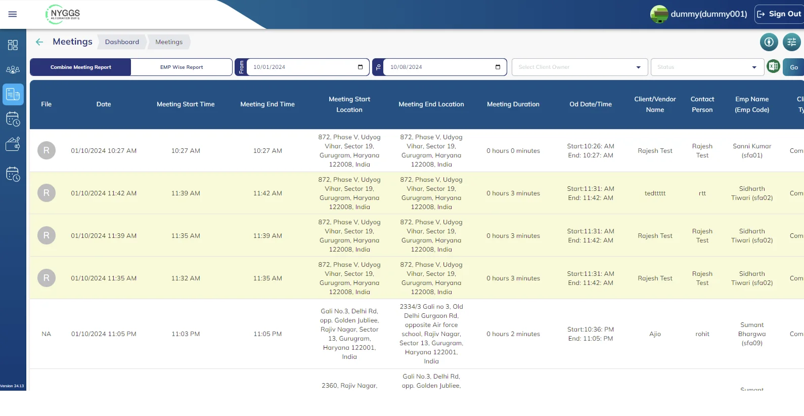 meeting reports