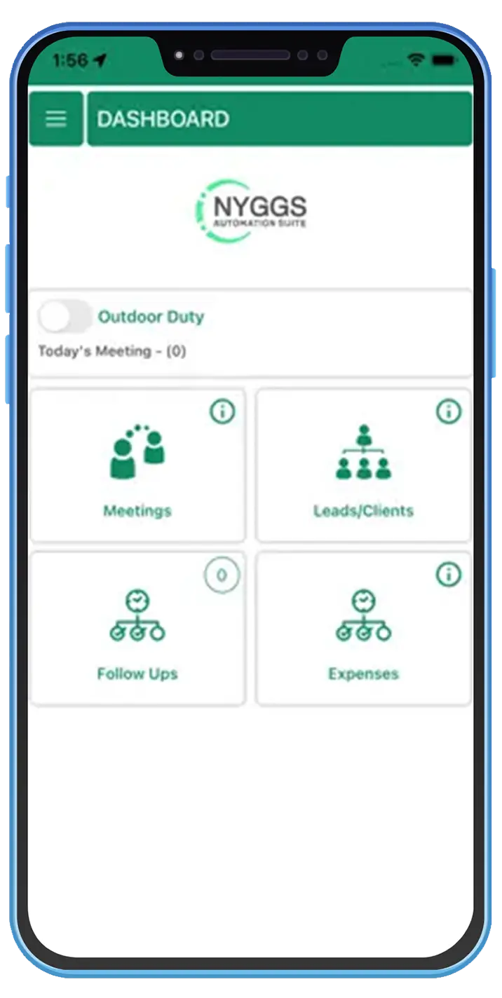 sfa mobile dashboard